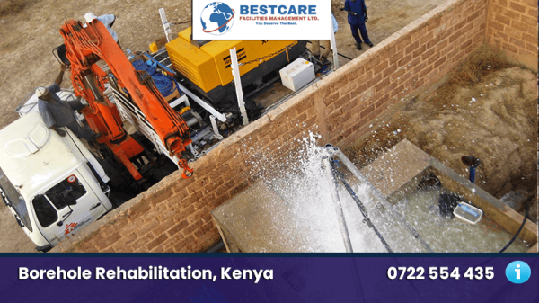 borehole rehabilitation services in kenya drilling company